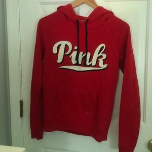 Xsmall red pink hoodie